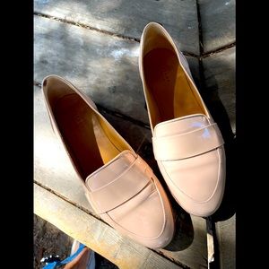 Sezane Michael Loafers - Pink Patent Leather